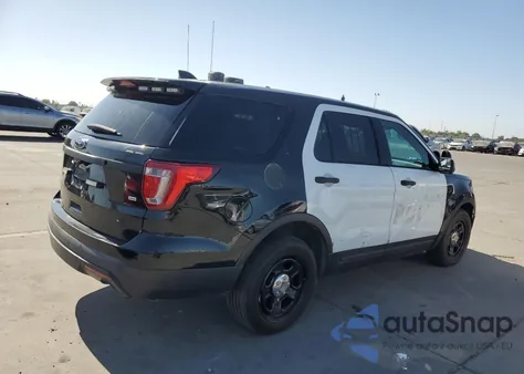 2017 Ford Explorer Police Interceptor z USA, uszkodzony, nr VIN 1FM5K8AR3HGC34773